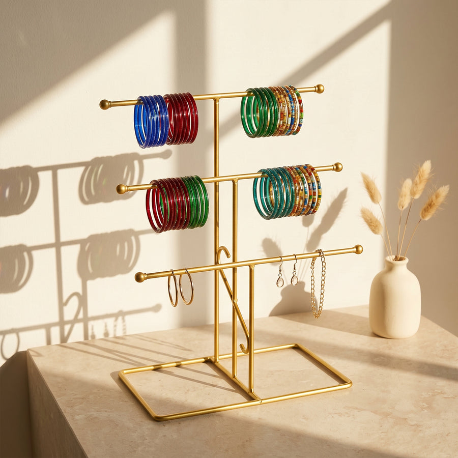 Arooji’s Newly Launched 3-Layer Bangles & Jewellery Display Hanger