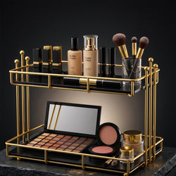 Arooji's 2-Layer New Vanity Organizer for Premium Organization