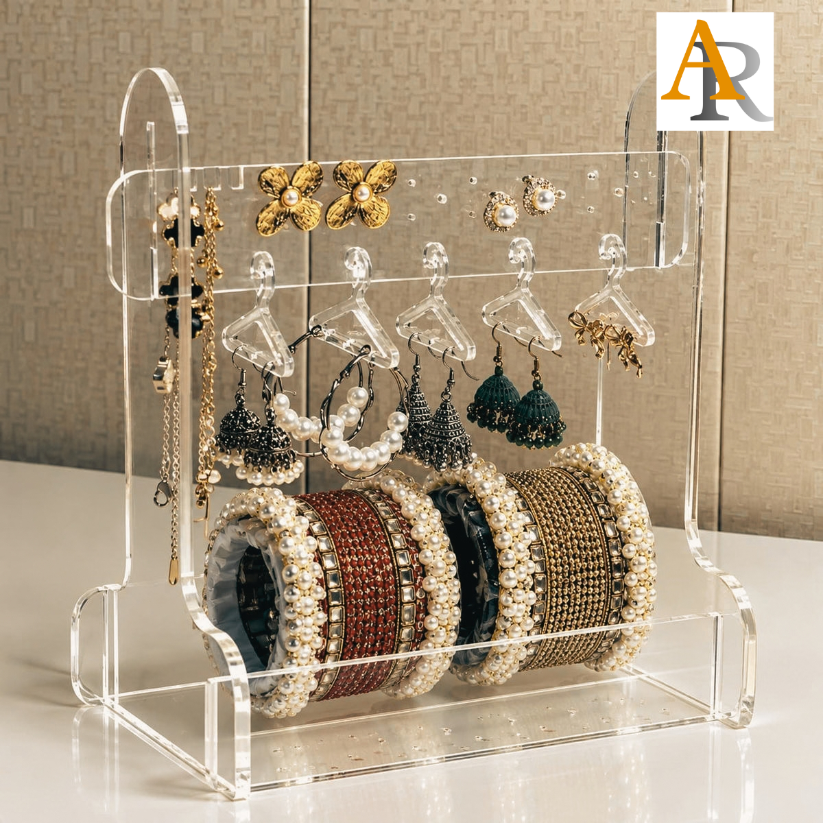 Arooji's Special Transparent Jwelery Rack